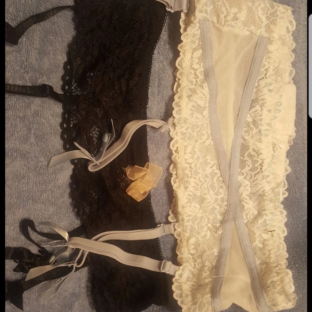 1 juice couture garter belt and 1  Gilligan S size
